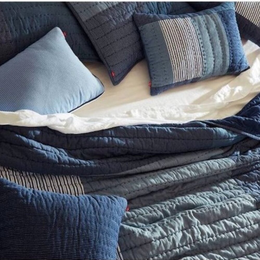 Levi's X For Target King Size Patchwork Quilt Limited Edition